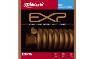 DAddario EXP16 - Phosphor Bronze Light [12-53]